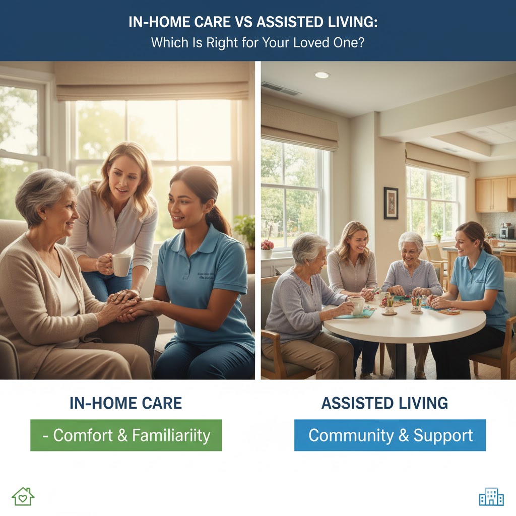 In Home Care vs Assisted Living: Which Is Right for Your Loved One?